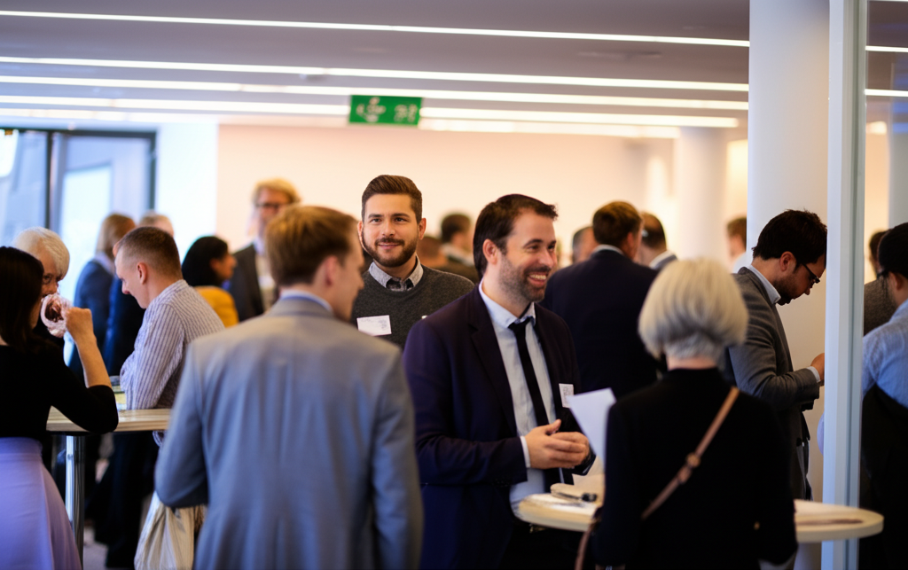 Business networking event
